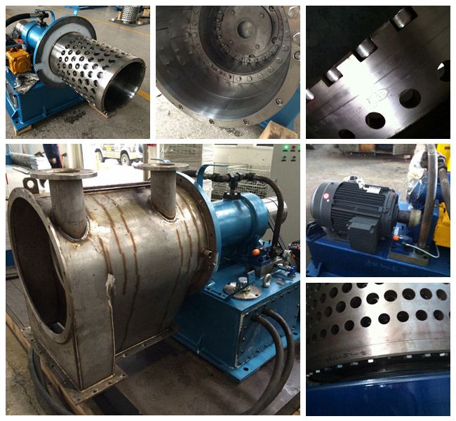 Two Stage Piston Pusher Centrifuges Horizontal Salt Automatic PLC Control