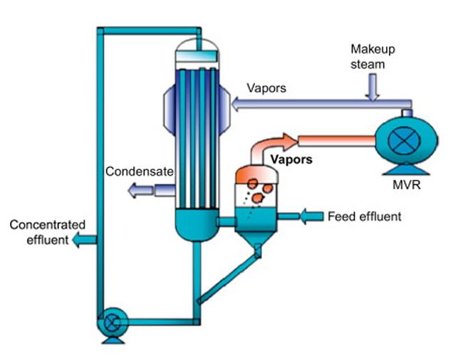 Evaporation And Crystallization MVR Evaporator Unsaturated Sodium