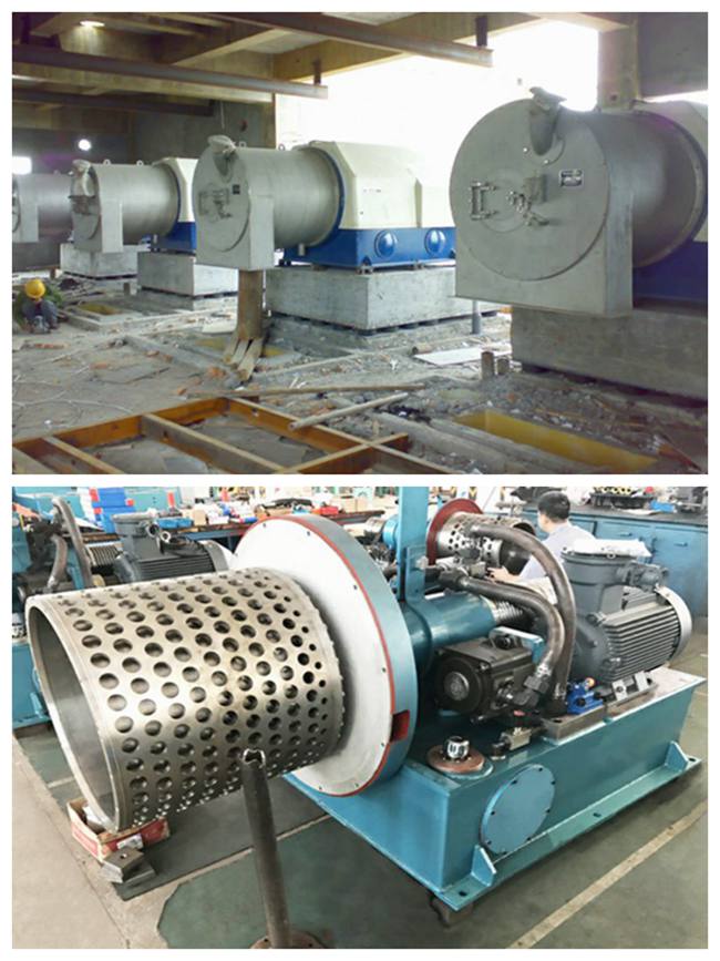 Salt Industry Continuous Pusher Centrifuge For Sea Salt Refining 1