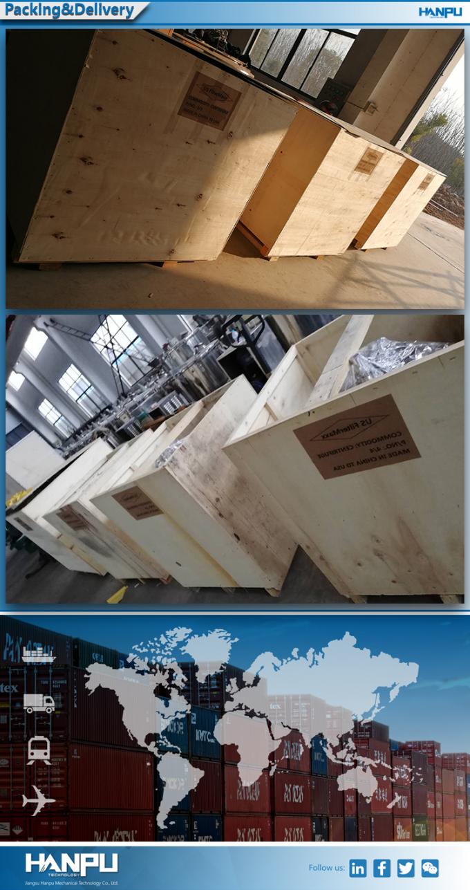 Salt Industry Continuous Pusher Centrifuge For Sea Salt Refining 7