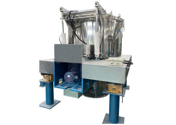 Food Grade Vertical Peeler Centrifuge , Continuous Industrial Scale Centrifuge