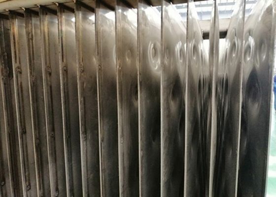 12x2m SS304 316L Dimple Plate Heat Exchangers With Embossed Welding Pillow Plate