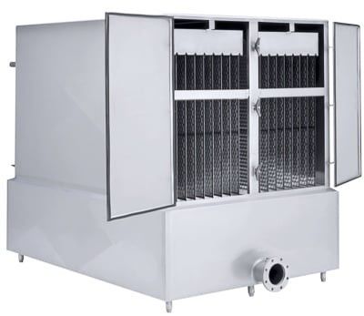 GMP Stainless Steel Falling Film Cooler For Milk