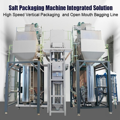 Quality  Vertical Centrifuge Salt Packaging Machine 50g-2kg High Speed factory