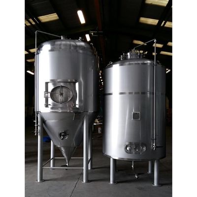 Vertical -40 C Pillow Plate Jacket Tank For Cooling Ethanol