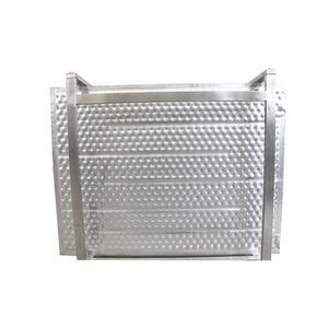 SS304  Laser Welding Dimple Pillow Plate 2mm For Crystallizers Heat Exchangers