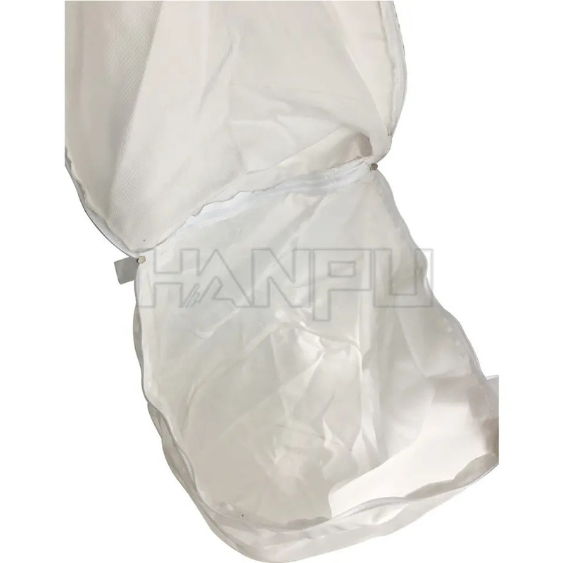 Glassfiber Dust Collector Filter Bag Nylon Filter High Temperature Resistance