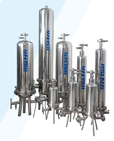 Industrial Vertical Pressure Leaf Filter SS304 For Chemical