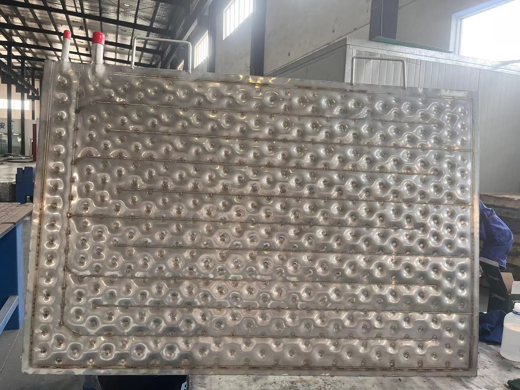 Low Temperature Stainless Steel Pillow Plate for Industrial Processing Needs