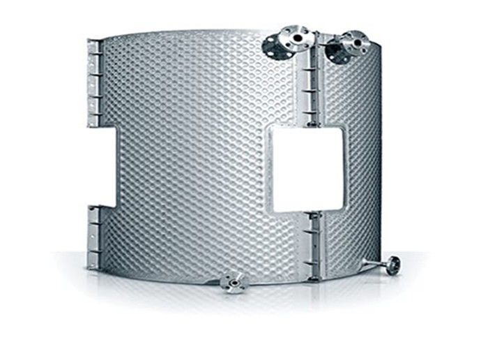 Industrial Stainless Steel Doubled Sided Dimple Jacket Plate for Cooling of beer tanks