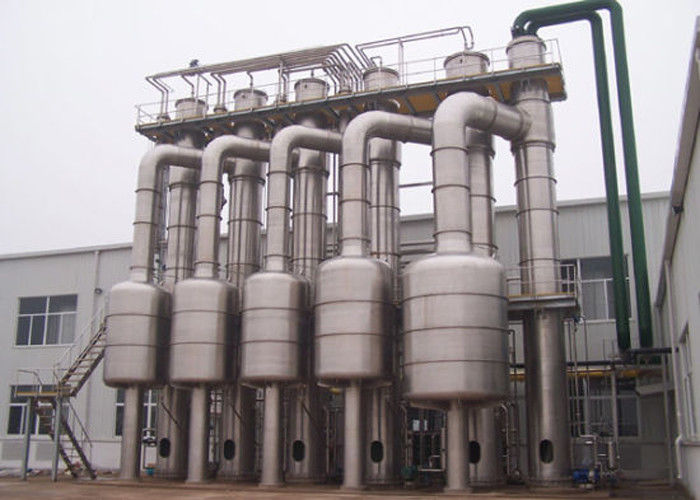 10t/Hr Pillowplate Exchange Mee Multiple Effect Evaporator For Sodium Chloride Concentration