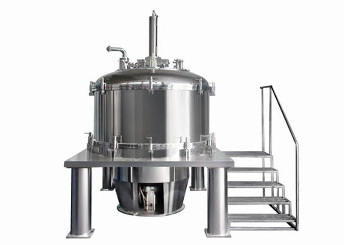 Food Grade Vertical Peeler Centrifuge , Continuous Industrial Scale Centrifuge