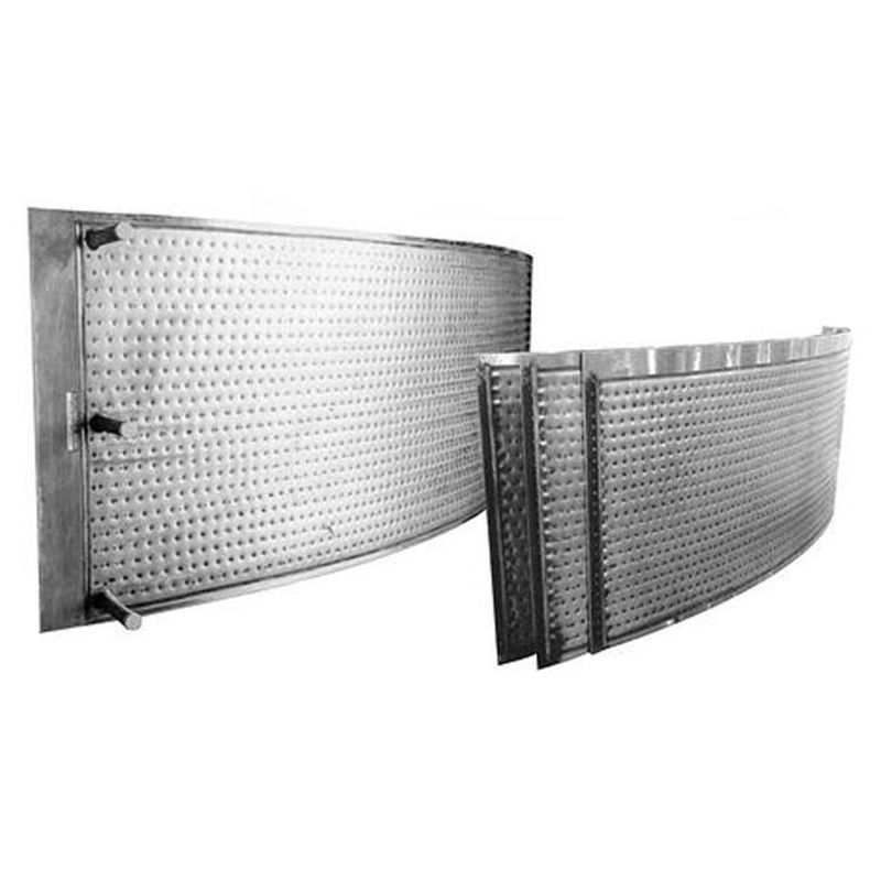 Nickel White Stainless Steel Dimple Plate For Storage Tank