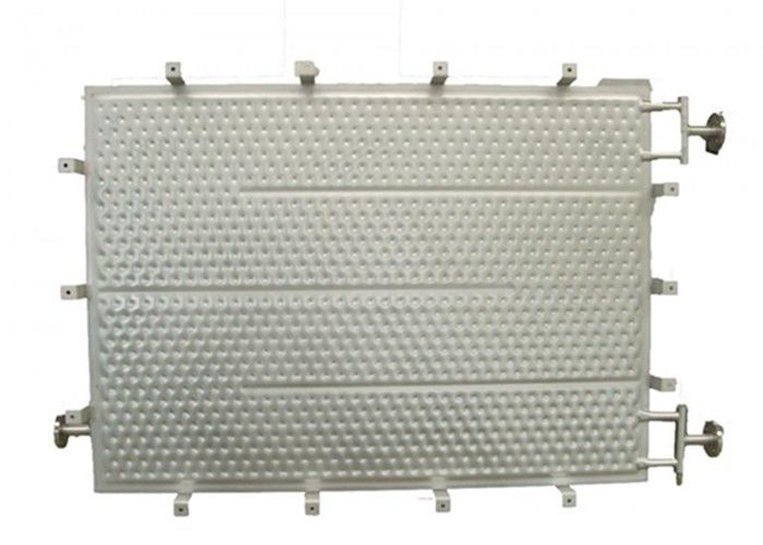 0.3-1.2mm Customized Bending Pillow Dimple Plate Heat Exchanger