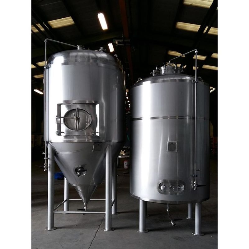 GMP Stainless Steel 5000L Conical Fermentation Tank