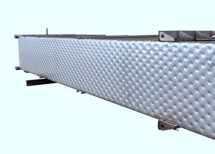 High Efficiency 12x2m Dimpled Plate Heat Exchanger With Embossed Pillow Plate
