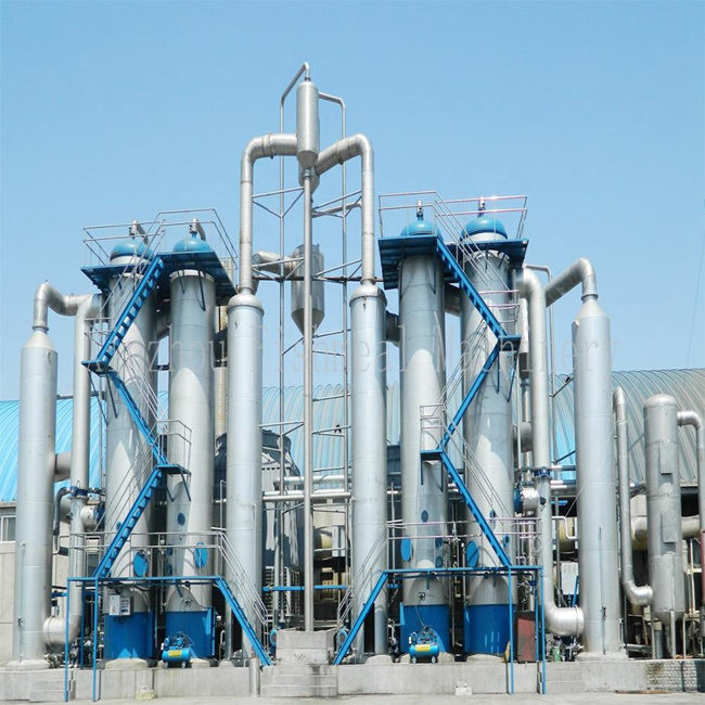 MVR Tube Crystallization Evaporator Concentration Line For Salt Production