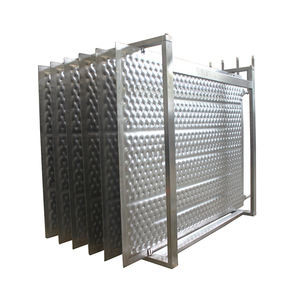 0.8mm Fully Welded Pillow Plate Heat Type Exchanger Milk For Immersion Chillers