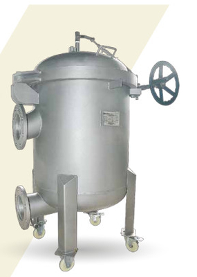 Industrial Vertical Pressure Leaf Filter SS304 For Chemical