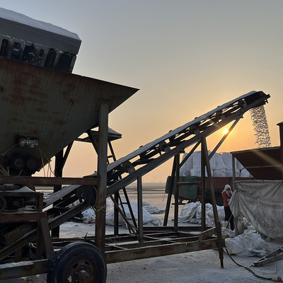 Iodized Food Salt Production Plant Crush Washing Rock Salt Line From Seawater
