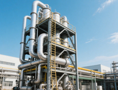 Mechanical MVR Evaporation System Vapor Recompression Vacuum Machine