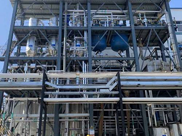 CE Multiple Effect Evaporator Plant For Lithium Battery Wastewater Sodium Chloride