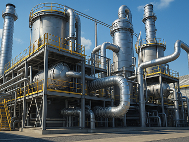 Falling Film Multiple Effect Evaporator Equipment For Effluent Treatment