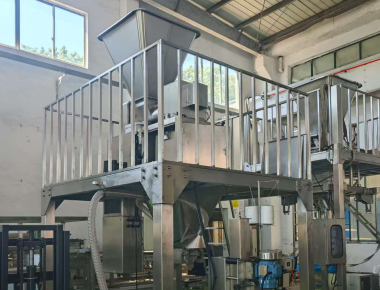 Salt Packaging Machine Integrated Solution High Speed Vertical Packaging and Open Mouth Bagging Line