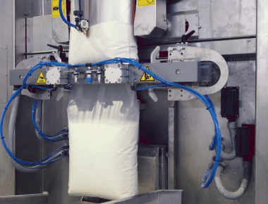 Intelligent Salt Packaging Line: High-speed Vertical VFFS and Open-mouth Bag Dual-Machine Collaborative Packaging System