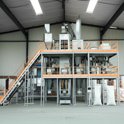 Complete Industrial Production Line for Automated Weighing and Bag Packaging of Salt