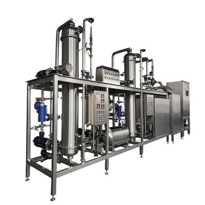 Wastewater Mvr Evaporation System Multi Effect Falling Thin Automatic Film 1600lph