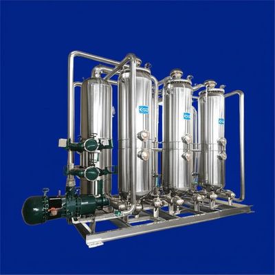 CE Multiple Effect Evaporator Plant For Lithium Battery Wastewater Sodium Chloride
