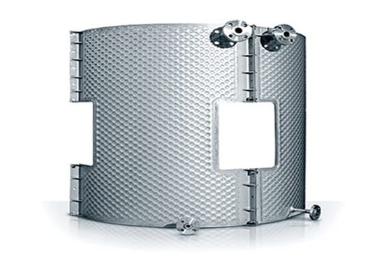 Micro commercial beer brewing equipment pillow plate heat exchanger brasserie