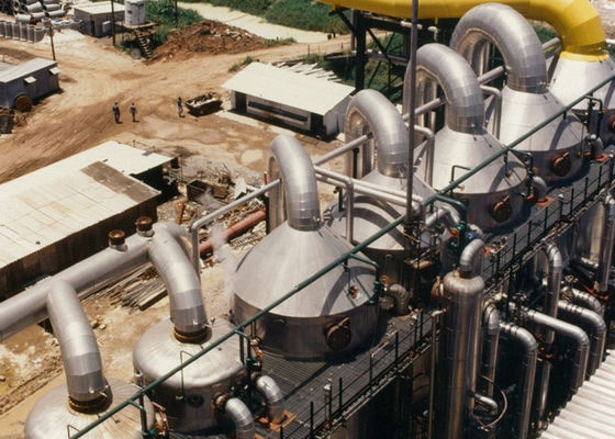 10t/Hr Pillowplate Exchange Mee Multiple Effect Evaporator For Sodium Chloride Concentration