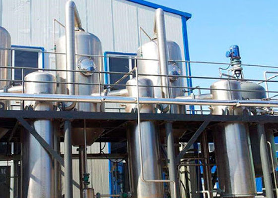 10t/Hr Pillowplate Exchange Mee Multiple Effect Evaporator For Sodium Chloride Concentration