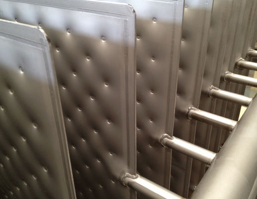 Durable gasket for pillow plate heat exchanger in stock HEAT EXCHANGE BY PLATES