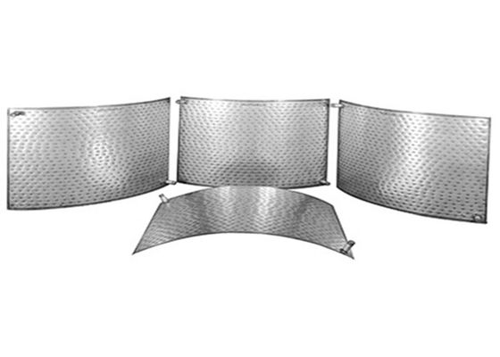 Easy Cleaning Heat Transfer Pillow Plate Laser Welding