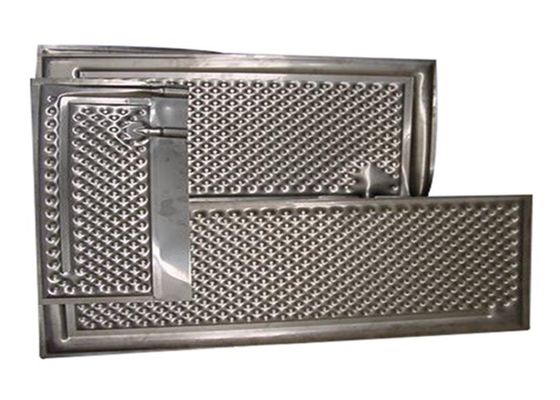 Laser Welding Brazed Stainless Steel 316l Pillow Plate Evaporators For Heat Exchanger