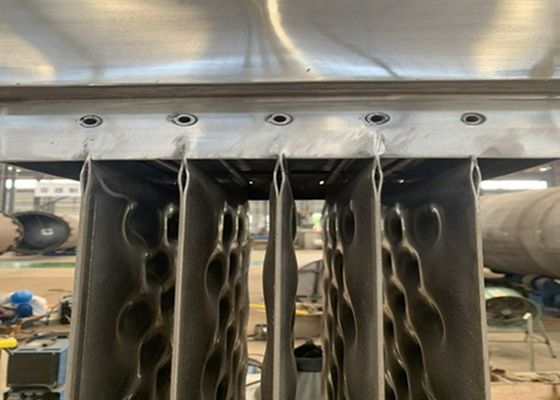 Durable gasket for pillow plate heat exchanger in stock HEAT EXCHANGE BY PLATES