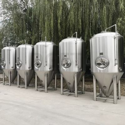 Food Beverage Factory 1500L Pillow Plate Jacketed Vessel
