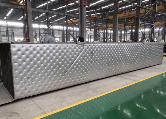 Stainless Steel Pillow Plate Jacket Evaporator In Paper Production For Black Liquor