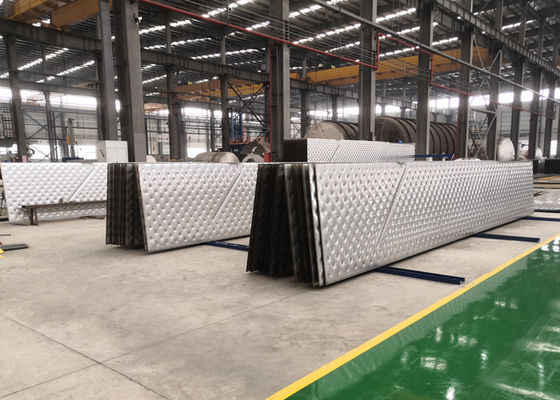 Stainless Steel Pillow Plate Jacket Evaporator In Paper Production For Black Liquor