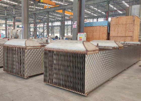 Stainless Steel Pillow Plate Jacket Evaporator In Paper Production For Black Liquor