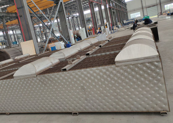 Pillow plate heat exchanger applications in condensing paper pulp black liquor