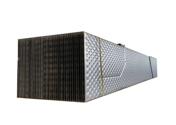 Stainless Steel Laser Welding Pillow Plate Heat Exchanger 12x2m