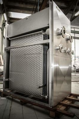 Energy Saving 2x5m Thermo Plate Falling Film Chiller