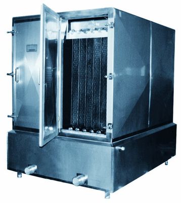 Laser Welded Pillow Plate Falling Film Chiller Cabinet