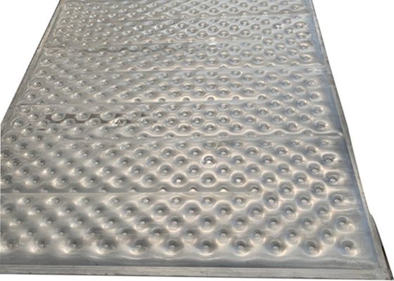 Stainless Steel Laser Welding Dimple Pillow Plate For Heat Exchanger In Wide Industries