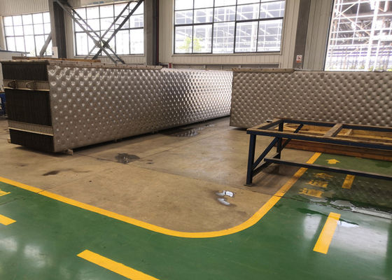 Pillow Plate Falling Film Evaporator Customized SS304