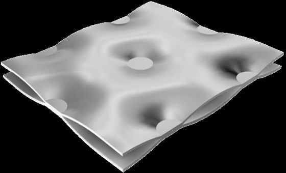 High Pressure Bending Stainless Steel Pillow Plate Dimple